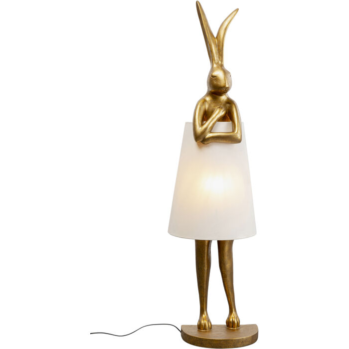 Φωτογραφία προϊόντος: KARE Φωτιστικό Δαπέδου Rabbit Χρυσό/Λευκό 24.5x37.5x150εκ. - Χρυσό - 25Μx38Πx150Υ