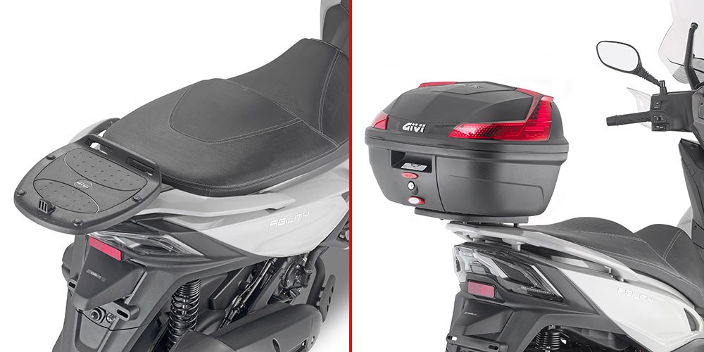 Φωτογραφία προϊόντος: ΣΧΑΡΑ SR6114 KYMCO AGILITY 300 R16 '19-'23 | GIVI