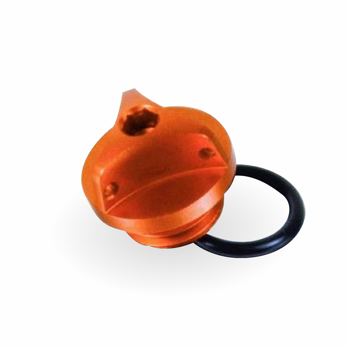Φωτογραφία προϊόντος: ΤΑΠΑ ΛΑΔΙΟΥ ALUMINIUM OIL FILLER CAP OFCH10O ORANGE| PRO BOLT