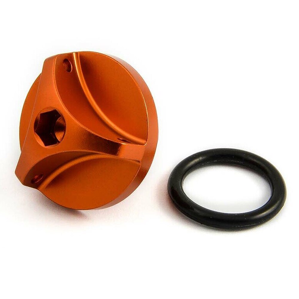 Φωτογραφία προϊόντος: ΤΑΠΑ ΛΑΔΙΟΥ ALUMINIUM OIL FILLER CAP OFCS10O ORANGE| PRO BOLT