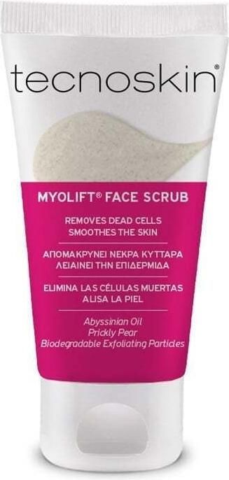 Φωτογραφία προϊόντος: TECNOSKIN Myolift Face Scrub Απολεπιστικό Τζελ για το Πρόσωπο, 75ml