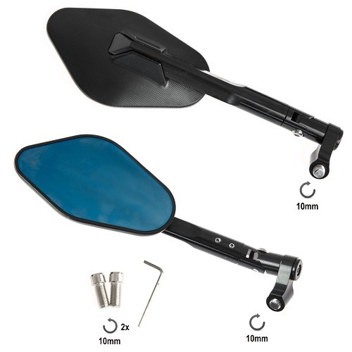 Φωτογραφία προϊόντος: ΚΑΘΡΕΦΤΕΣ ΖΕΥΓΟΣ UNIVERSAL BLACK SR-4830 | A-PRO