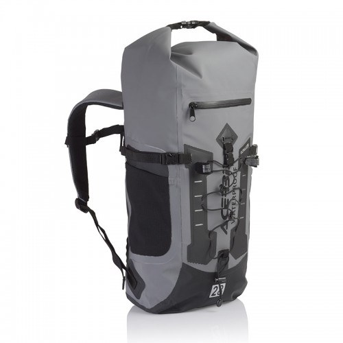 Φωτογραφία προϊόντος: ΣΑΚΙΔΙΟ ΠΛΑΤΗΣ X-WATER BLACK/GREY 24542.319 28L| ACERBIS