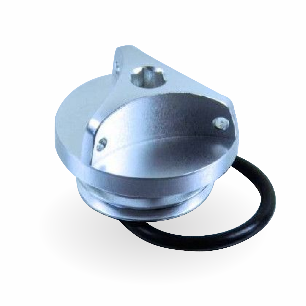 Φωτογραφία προϊόντος: ΤΑΠΑ ΛΑΔΙΟΥ ALUMINIUM OIL FILLER CAP OFCY10S SILVER| PRO BOLT