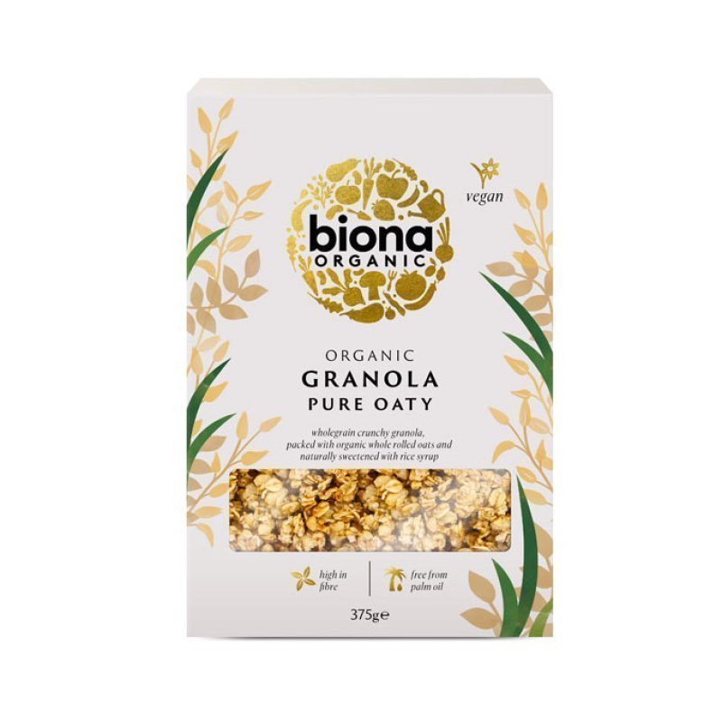 Φωτογραφία προϊόντος: BIONAT BIONA Granola βρώμης χωρίς ζάχαρη (375γρ)