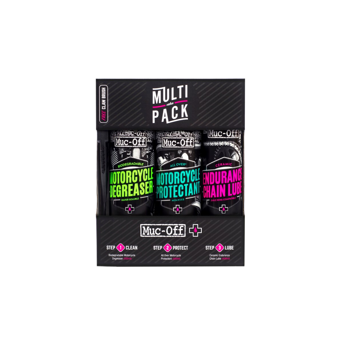 Φωτογραφία προϊόντος: KIT ΚΑΘΑΡΙΣΜΟΥ MO MULTI VALUE PACK| MUC-OFF