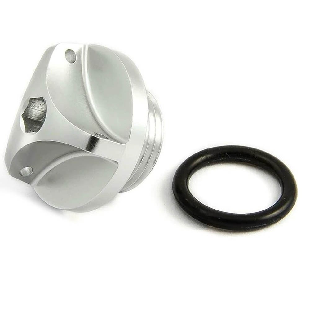 Φωτογραφία προϊόντος: ΤΑΠΑ ΛΑΔΙΟΥ ALUMINIUM OIL FILLER CAP OFCS10S SILVER| PRO BOLT