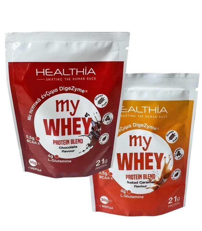 Φωτογραφία προϊόντος: HEALTH SIGN HEALTHIA my Whey Protein Blend Chocolate 30gr