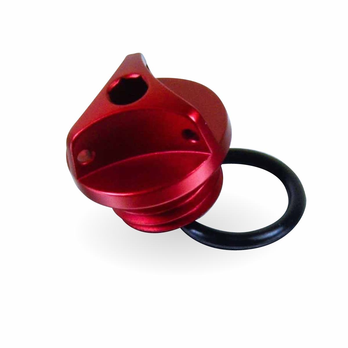 Φωτογραφία προϊόντος: ΤΑΠΑ ΛΑΔΙΟΥ ALUMINIUM OIL FILLER CAP OFCH10R RED | PRO BOLT