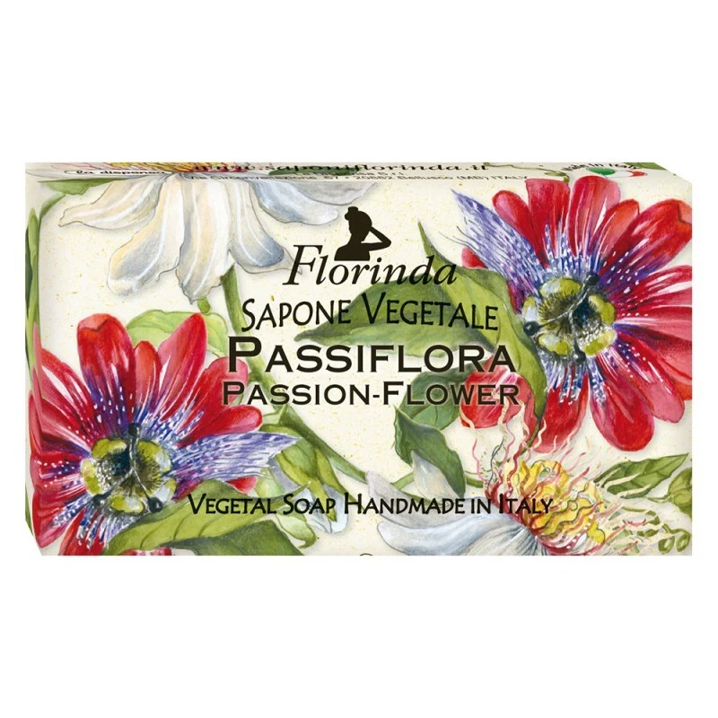Φωτογραφία προϊόντος: FLORINDA Magic of Flowers Passion Flower Vegetal Soap Bar 100g 3.5oz