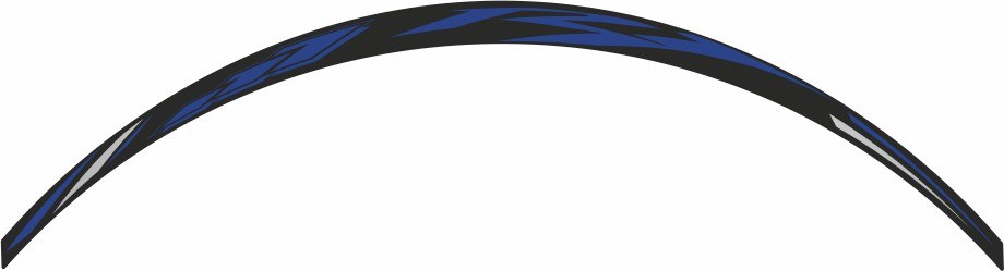Φωτογραφία προϊόντος: ΑΥΤΟΚΟΛΛΗΤΟ ΤΡΟΧΩΝ REFLEX STRIP BLUE DCW12P ΓΙΑ YAMAHA R1| PRINT