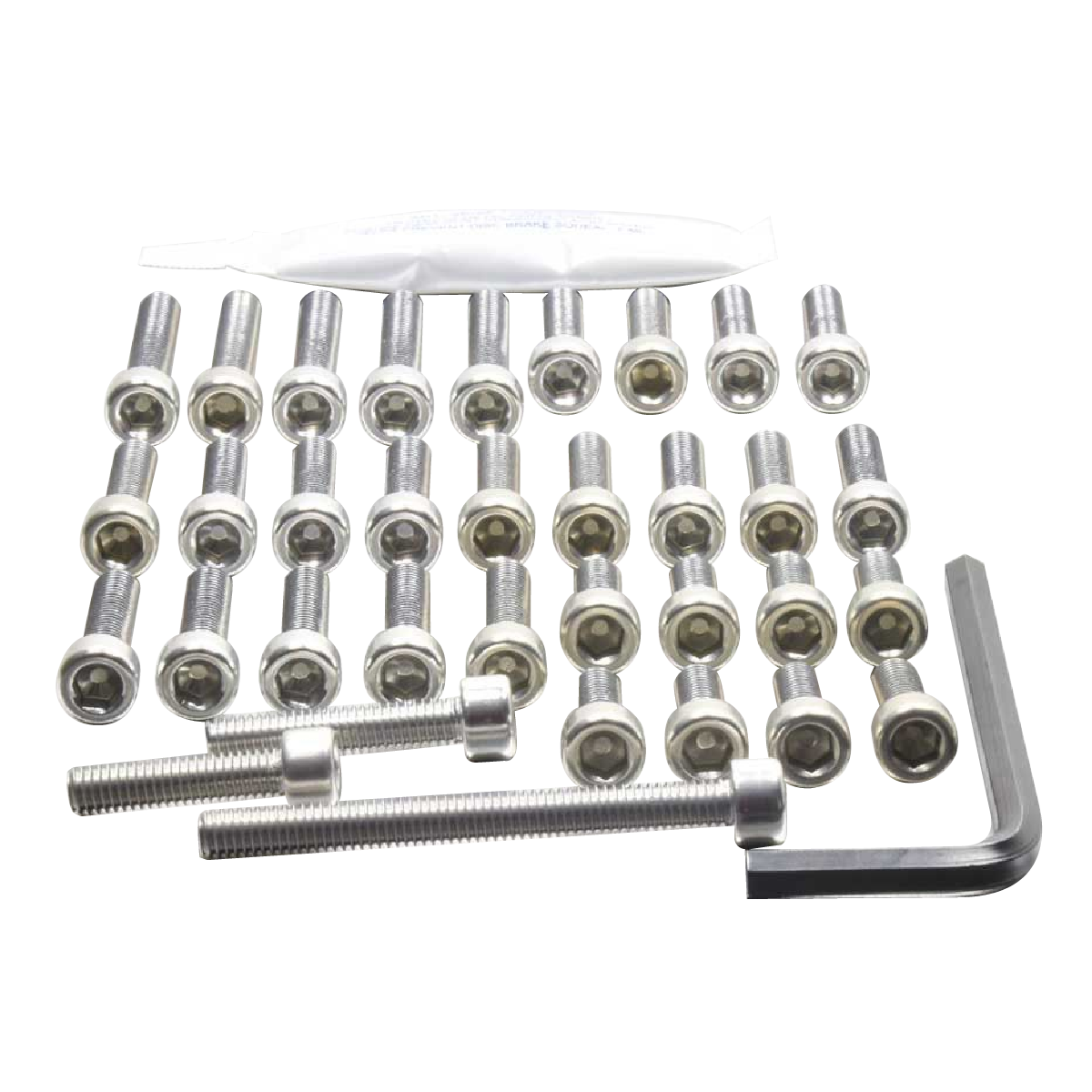Φωτογραφία προϊόντος: ΚΙΤ ΒΙΔΕΣ ΑΛΛΕΝ ALUMINIUM ENGINE KIT TDM900 EYA359S SILVER| PRO BOLT