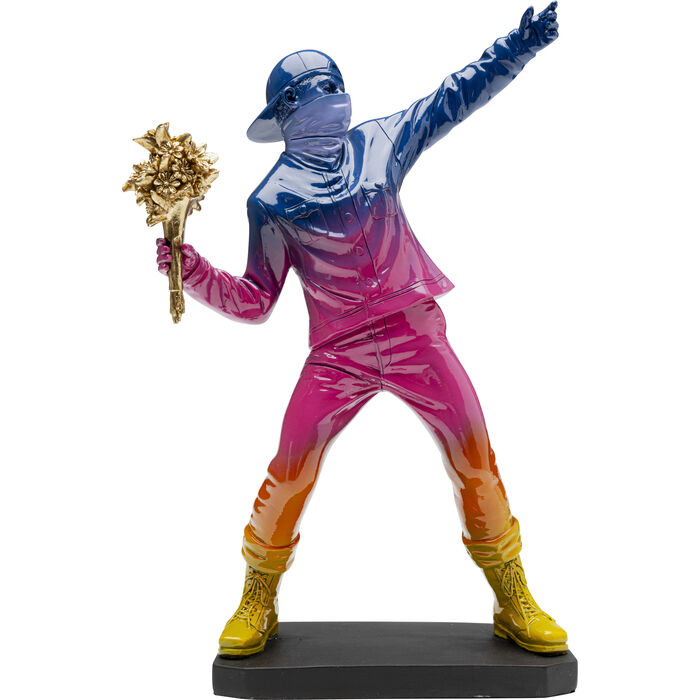 Φωτογραφία προϊόντος: Διακοσμητικό Figurine Street Art Bouquet Rain από Πολυρεσίνη, Πολύχρωμο, 25x15x41 εκ.