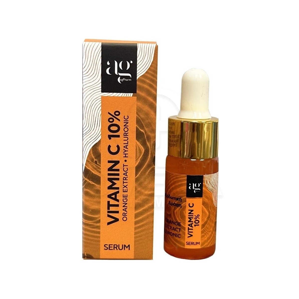Φωτογραφία προϊόντος: AG PHARM- Vitamin C 10% Serum Ορός Προσώπου Βιταμίνης C 10ml