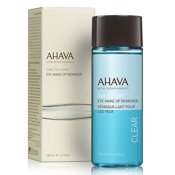 Φωτογραφία προϊόντος: AHAVA Time To Clear Eye Make-up Remover, Καθαριστικό Ματιών Για Επίμονο &amp; Αδιάβροχο Μακιγιάζ, 125ml