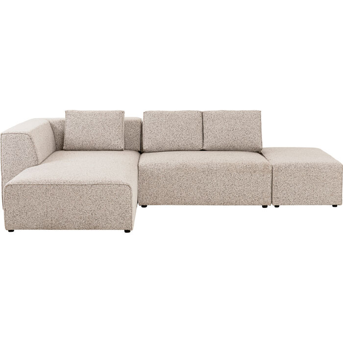 Φωτογραφία προϊόντος: KARE Corner Sofa Infinity Ottomane machiato Left - Γκρι