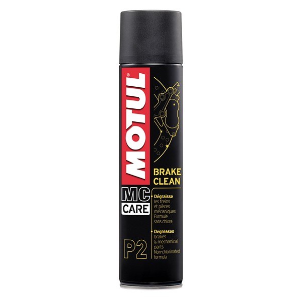 Φωτογραφία προϊόντος: SPRAY ΚΑΘΑΡΙΣΜΟΥ ΦΡΕΝΩΝ MC CARE P2 BRAKE CLEAN 400ML 102989| MOTUL