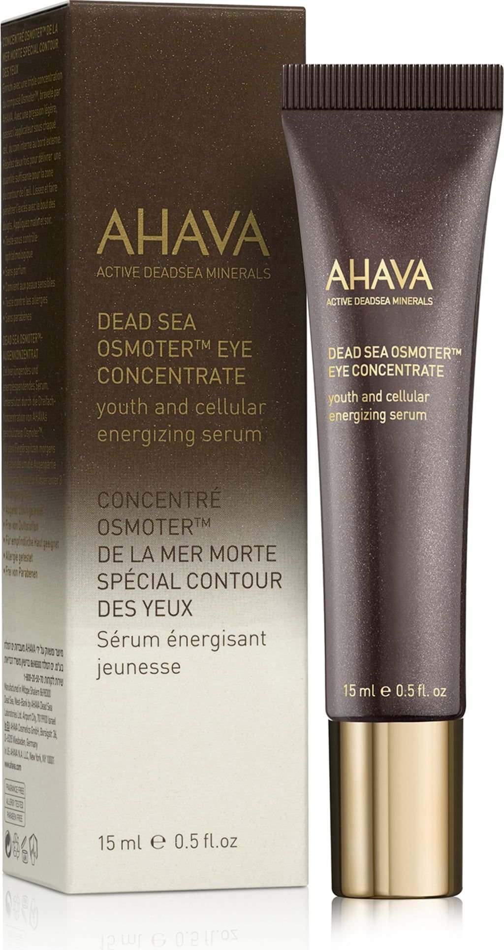 Φωτογραφία προϊόντος: AHAVA Dead Sea Osmoter Eye Concentrate Serum, Ορός Ματιών Για Τους Μαύρους Κύκλους, 15ml