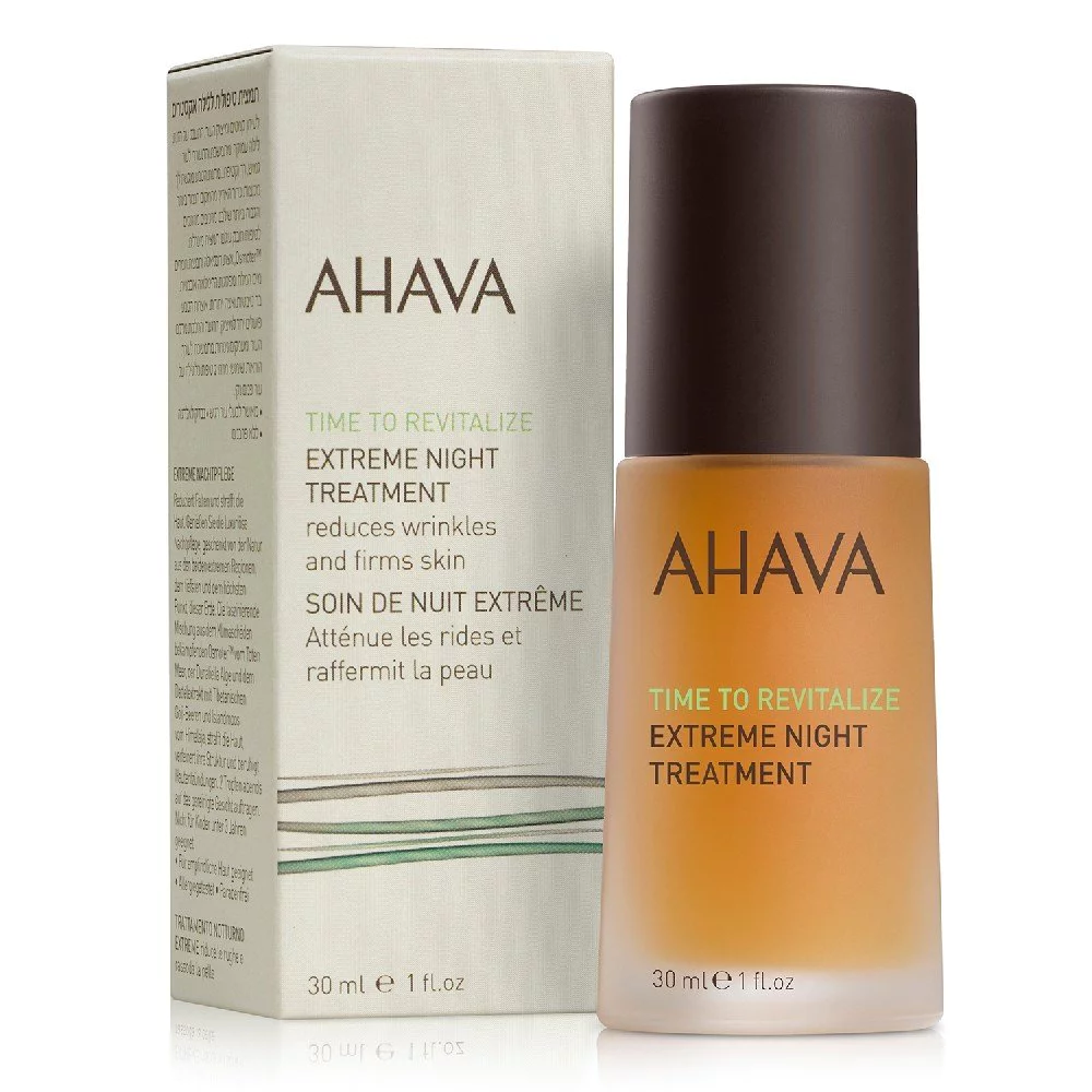 Φωτογραφία προϊόντος: AHAVA Time To Revitalize Extreme Night Treatment Serum, Ορός Θρέψης Προσώπου Νύχτας, 30ml