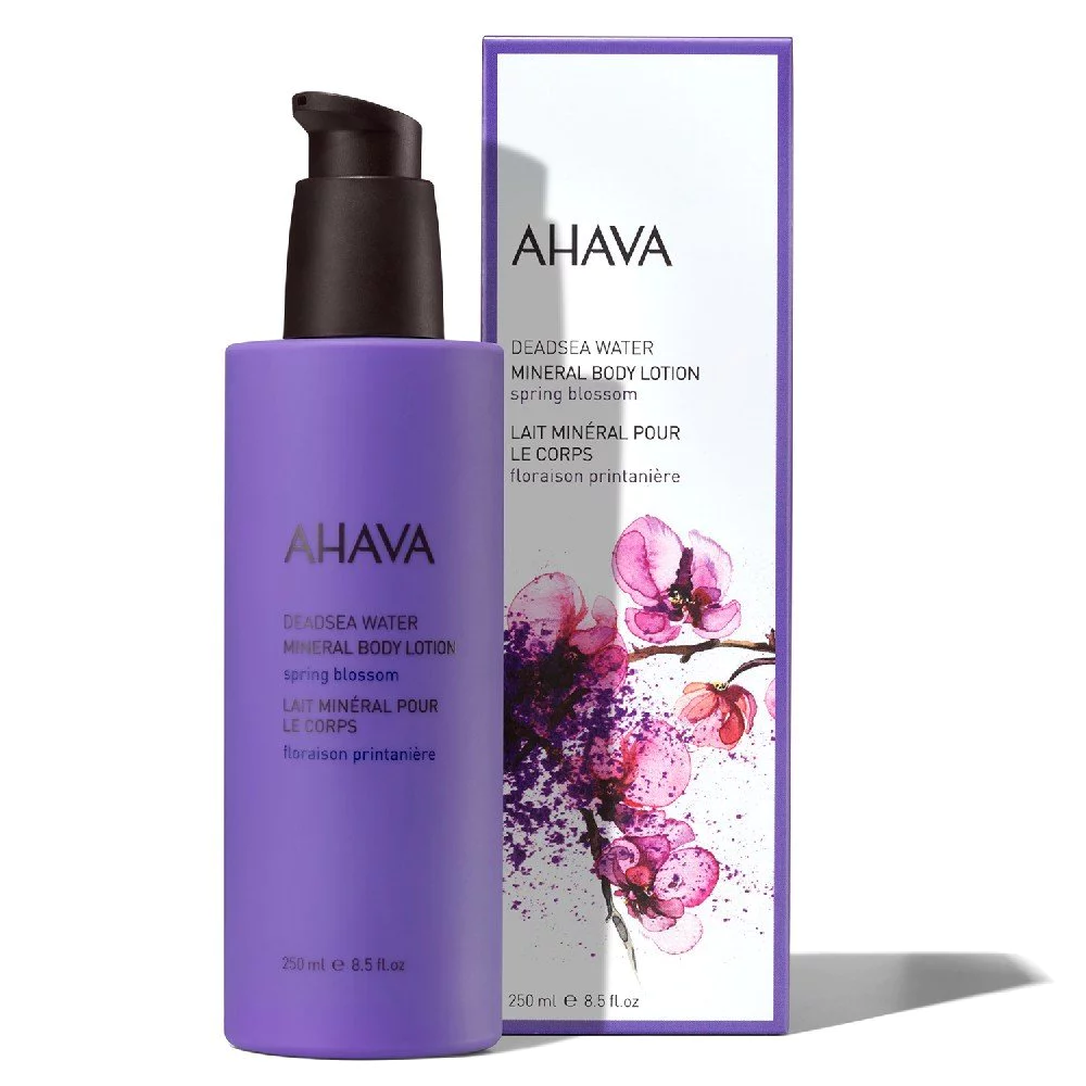 Φωτογραφία προϊόντος: AHAVA Dead Sea Water Mineral Body Lotion Spring Blossom, Κρέμα Σώματος με Άρωμα Ανοιξιάτικου Άνθους, 250ml