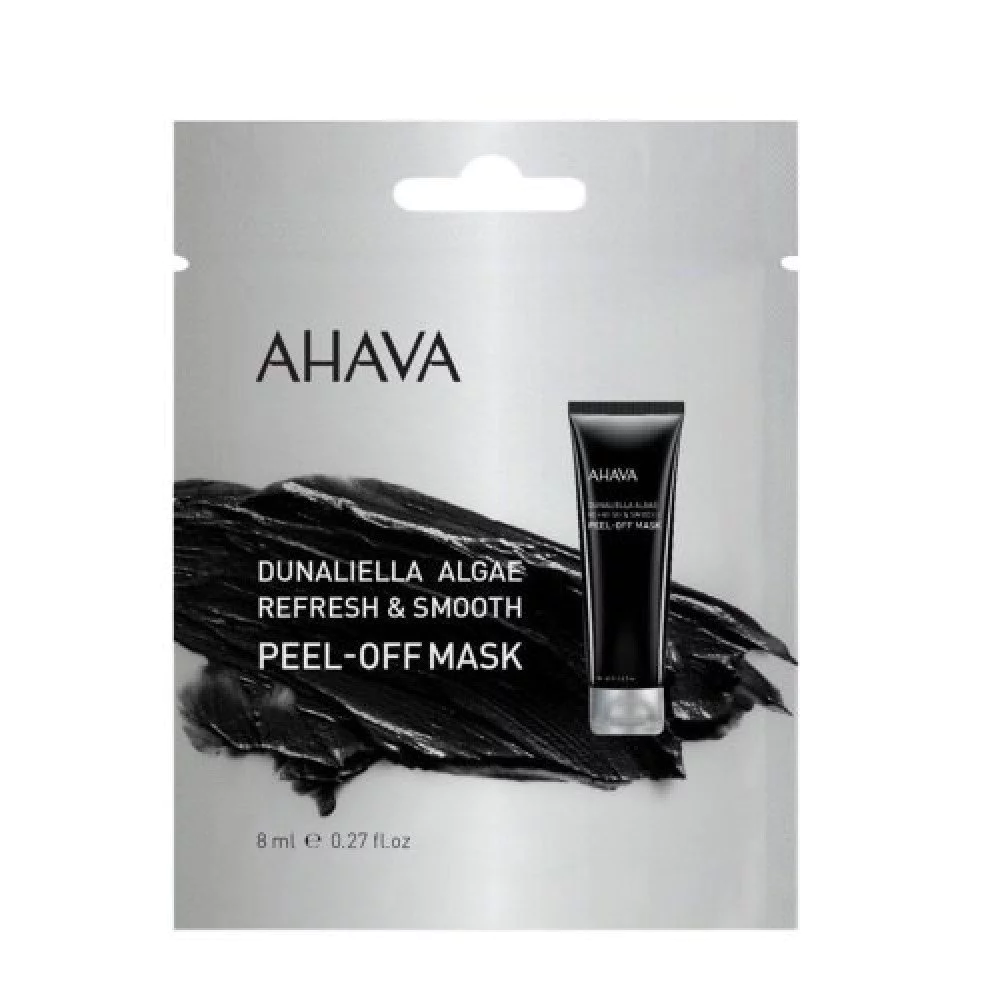Φωτογραφία προϊόντος: AHAVA Mineral Masks Dunaliella Algae Peel-Off Mask, Μάσκα Προσώπου Με Κάρβουνο Για Τα Μαύρα Στίγματα, 8ml