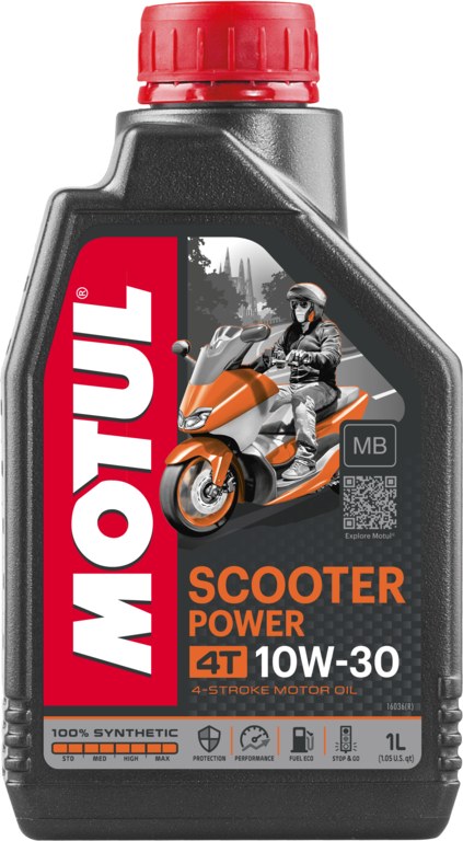 Φωτογραφία προϊόντος: ΛΙΠΑΝΤΙΚΟ SCOOTER 4T ΣΥΝΘΕΤΙΚΟ POWER MB 10W30 1L| MOTUL
