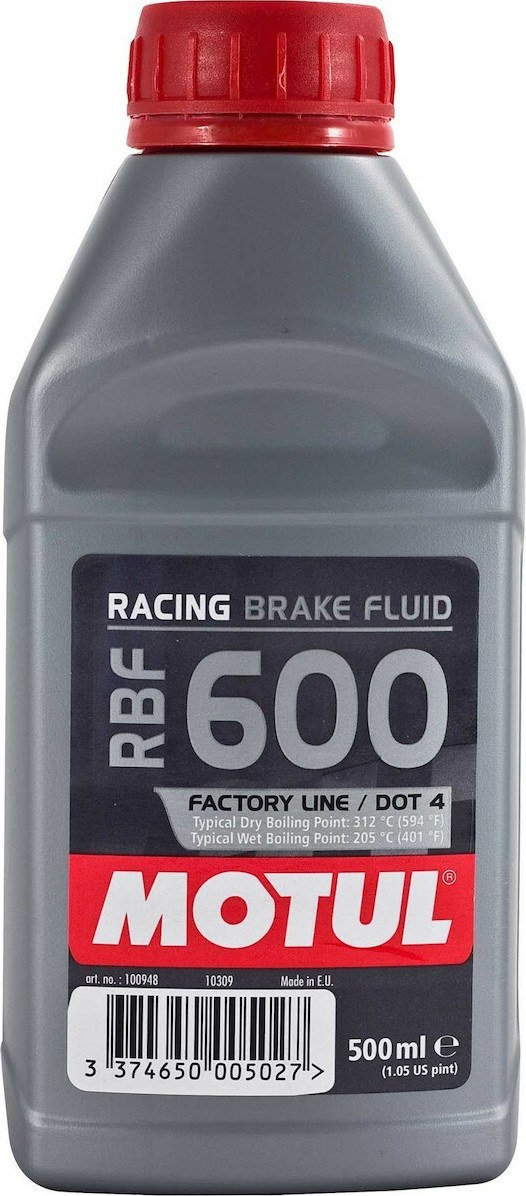 Φωτογραφία προϊόντος: ΥΓΡΟ ΦΡΕΝΩΝ BRAKE FLUID DOT 4 RBF 600 FACTORY LINE 500ML | MOTUL