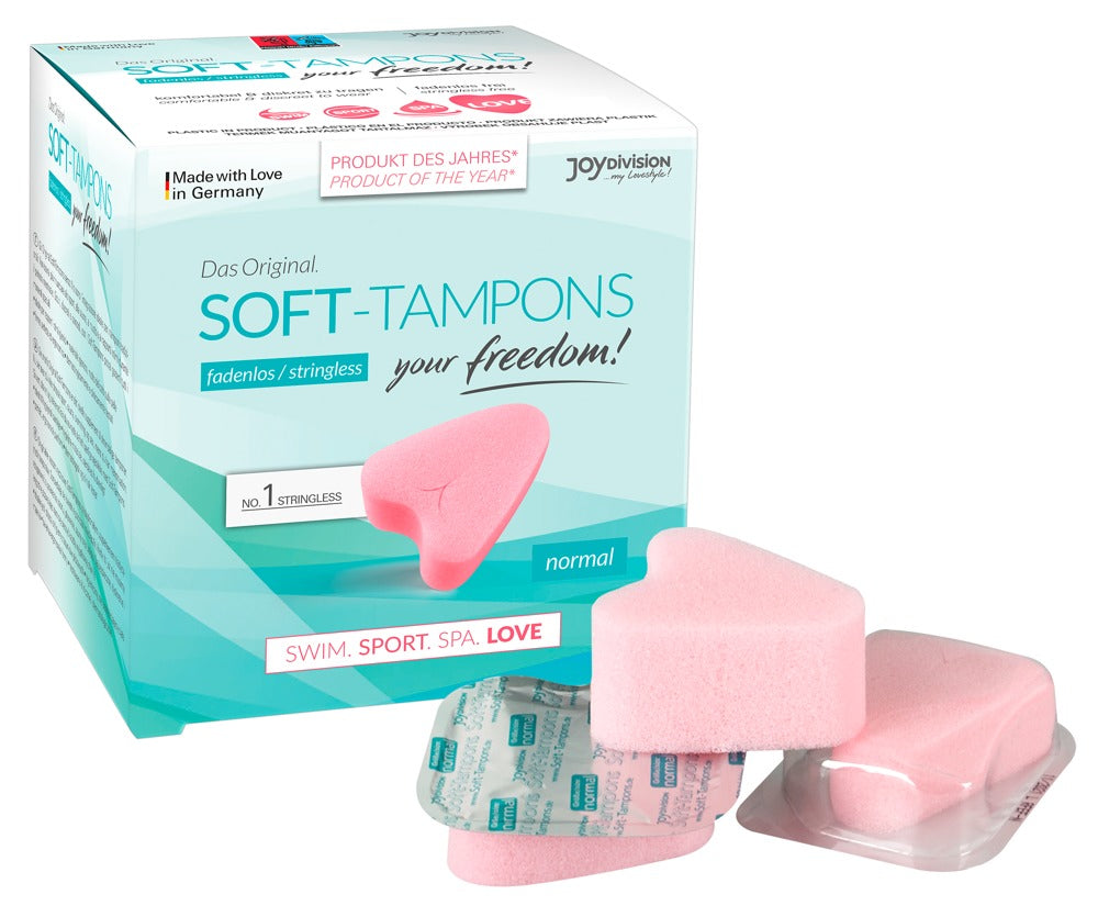 Φωτογραφία προϊόντος: JoyDivision Soft Tampons – Μαλακά Ταμπόν χωρίς Σπάγκο (3 Τεμάχια)