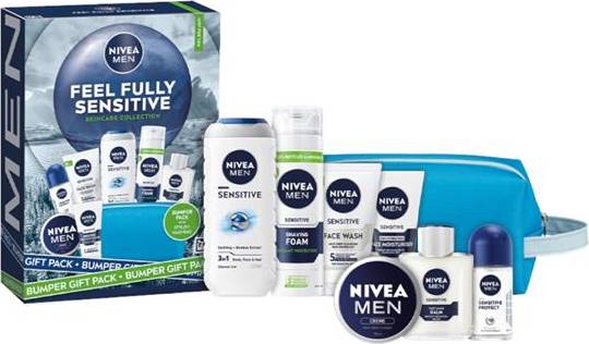 Φωτογραφία προϊόντος: Nivea Men Feel Fully Sensitive Set Σετ Περιποίησης 8τμχ