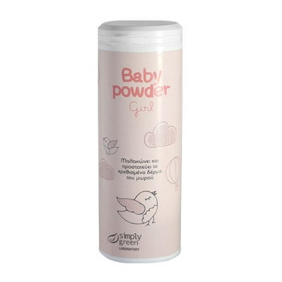 Φωτογραφία προϊόντος: SIMPLY GREEN Baby Powder "Girl"110g
