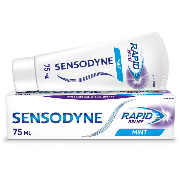 Φωτογραφία προϊόντος: SENSODYNE Rapid Relief Οδοντόκρεμα για Γρήγορη Ανακούφιση από την Ευαισθησία, 75ml