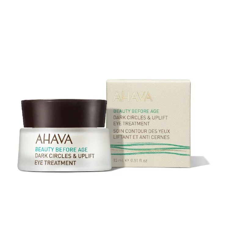 Φωτογραφία προϊόντος: AHAVA Beauty Before Age Dark Circles & Uplift Eye Treatment, Συσφικτική Κρέμα Ματιών Κατά των Μαύρων Κύκλων, 15ml