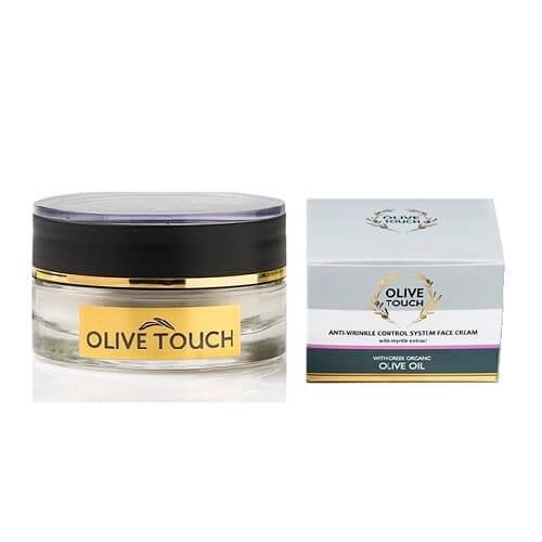 Φωτογραφία προϊόντος: OLIVE TOUCH Αντιρυτιδική Κρέμα Ημέρας με βιολογικό λάδι ελιάς και εκχύλισμα μυρτιάς 50ml