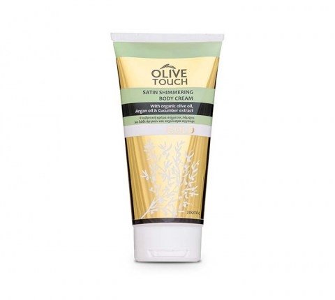 Φωτογραφία προϊόντος: OLIVE TOUCH Satin Shimmering Body Cream Gold 200ml