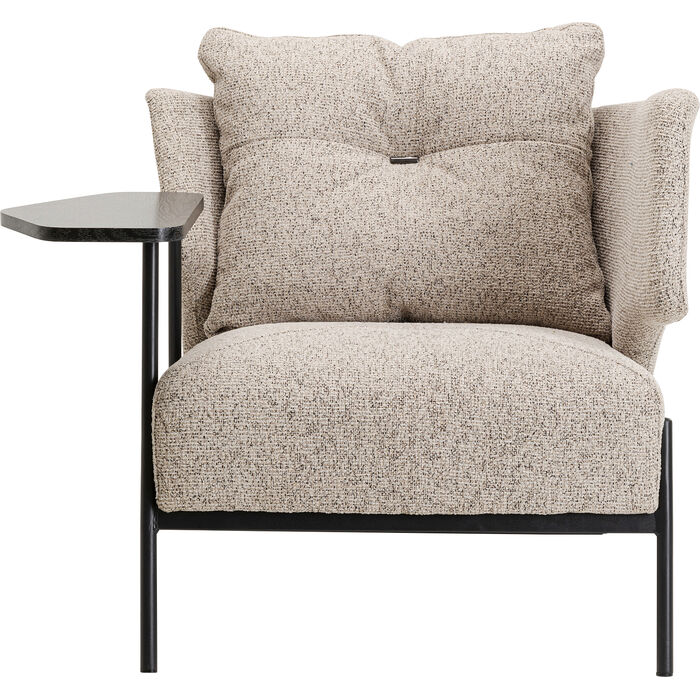 Φωτογραφία προϊόντος: KARE Armchair Taylor Tray Μπεζ 92x81x81 εκ.