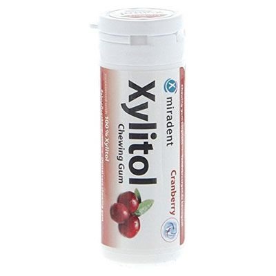 Φωτογραφία προϊόντος: MIRADENT Xylitol Mint Τσίχλες Με Γεύση Cranberry 30τμχ