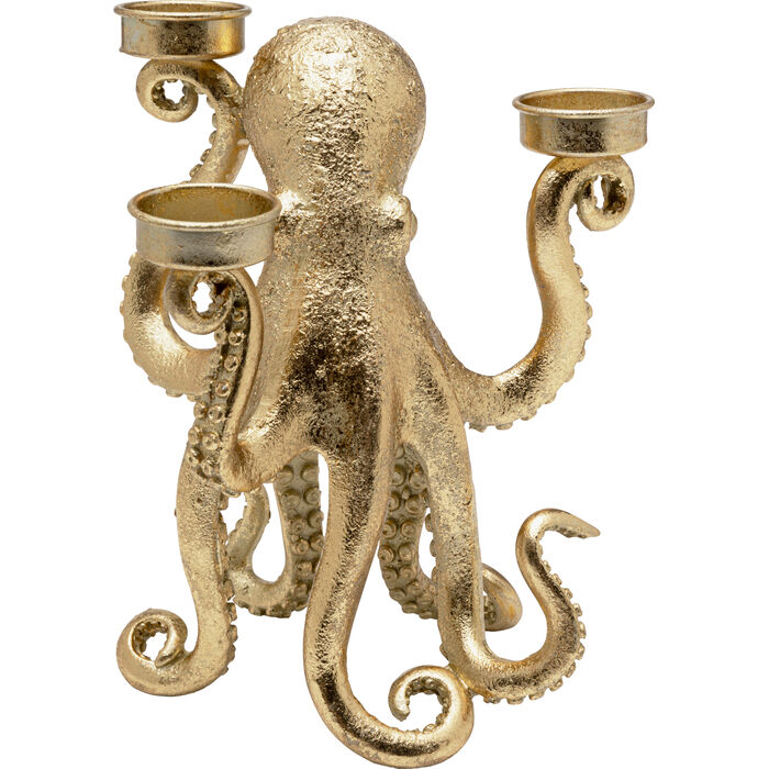 Φωτογραφία προϊόντος: KARE Κηροπήγιο Octopus Χρυσό 18x15x23 εκ.