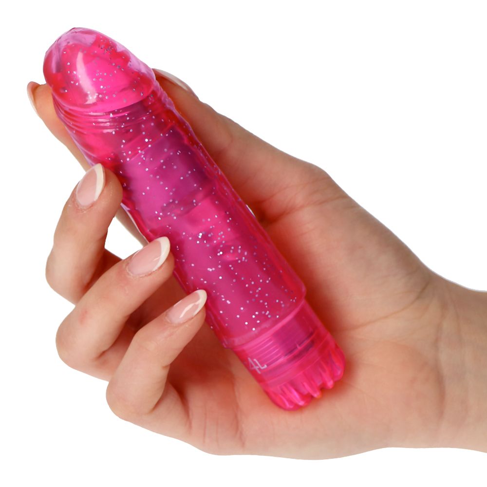 Φωτογραφία προϊόντος: Toyz4Lovers Gleamy Pink Vibrator – Δονητής για Κολπική & Πρωκτική Διέγερση