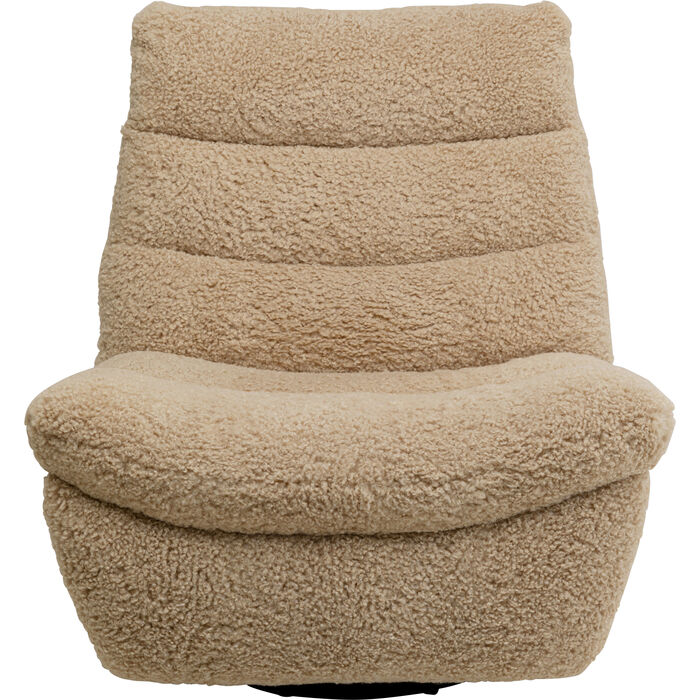 Φωτογραφία προϊόντος: Πολυθρόνα Relax Teddy Blush Μπουκλέ Καφέ 98x96x103 εκ.