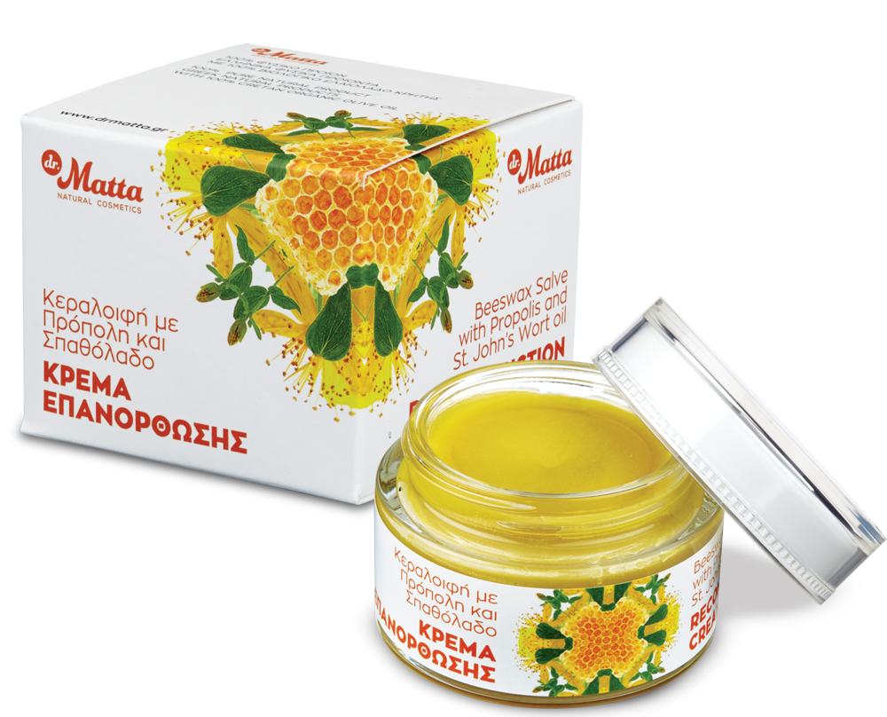 Φωτογραφία προϊόντος: DR MATTA PRODUCTS DR MATTA Κεραλοιφή με Πρόπολη και Σπαθόλαδο 50ml