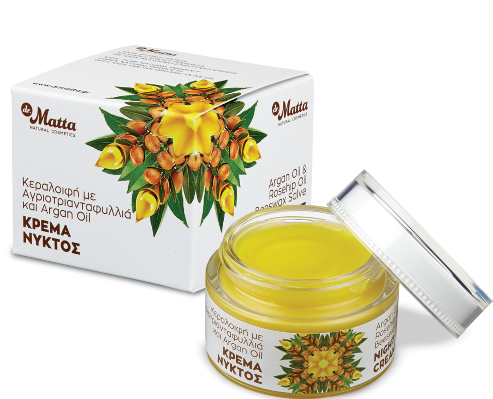 Φωτογραφία προϊόντος: DR MATTA PRODUCTS DR MATTA Κεραλοιφή με Αγριοτριανταφυλλιά και Argan Oil 50ml