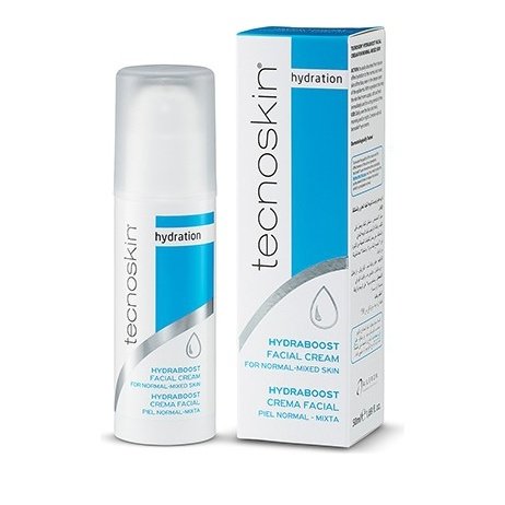 Φωτογραφία προϊόντος: TECNOSKIN Hydraboost Facial Cream, Ενυδατική Κρέμα Προσώπου 50ml SPF15 για Κανον/Μεικτό Δέρμα 50ml