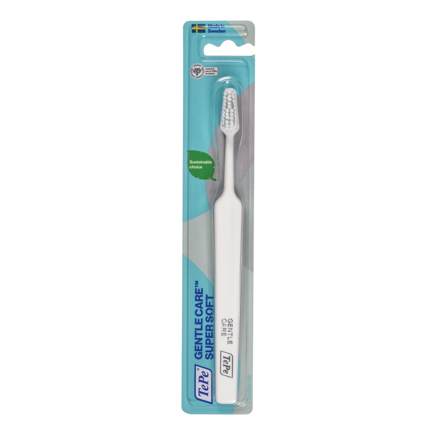 Φωτογραφία προϊόντος: TEPE Οδοντόβουρτσα Gentle Care Super Soft Λευκή, 1τμχ
