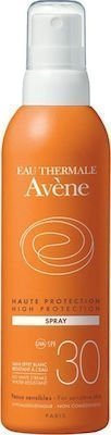 Φωτογραφία προϊόντος: AVENE Spray SPF30, Αντηλιακό Σπρέι για Πρόσωπο &amp; Σώμα, 200ml
