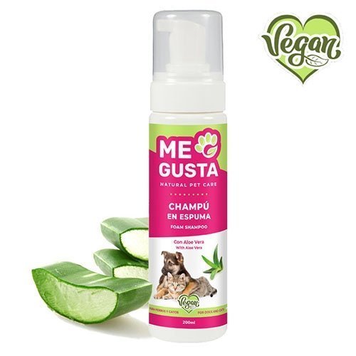 Φωτογραφία προϊόντος: MEGUSTA ME GUSTA ΣΑΜΠΟΥΑΝ ΑΦΡΟΥ ΜΕ ALOE VERA ΓΙΑ ΣΚΥΛΟΥΣ ΚΑΙ ΓΑΤΕΣ 200ML