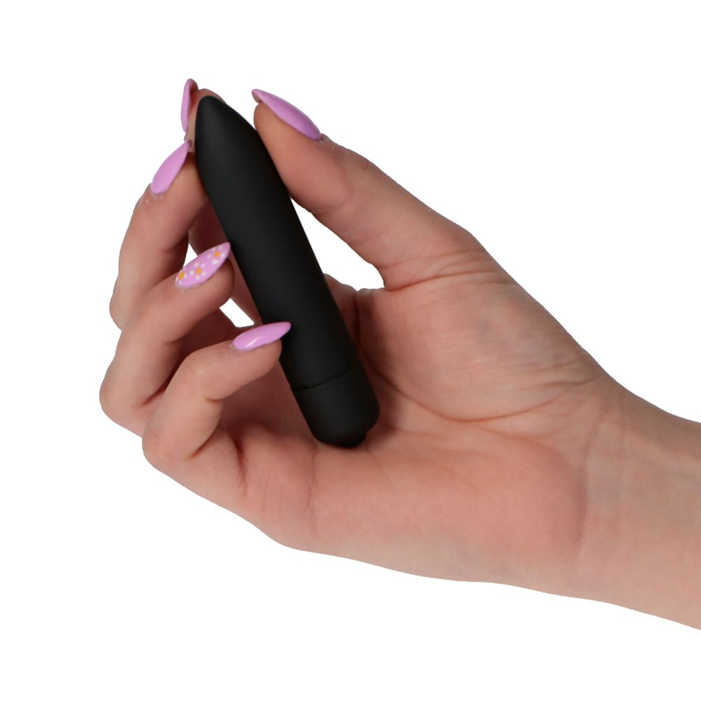 Φωτογραφία προϊόντος: Toyz4Lovers Bullet Love Black – Δονητικό Bullet με Soft Touch Αίσθηση
