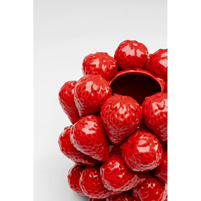 Φωτογραφία προϊόντος: KARE Βάζο Επιτραπέζιο Strawberries Κόκκινο Κεραμικό 21x21x24 εκ. - Κόκκινο - 21Μx21Πx24Υ