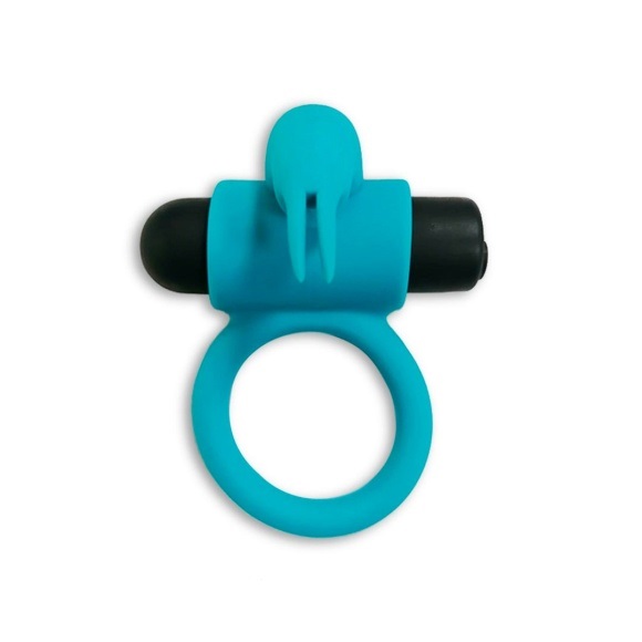 Φωτογραφία προϊόντος: Παιχνίδια Mokko Silicone Thread Ring – Μπλε Δαχτυλίδι Πέους με Δόνηση