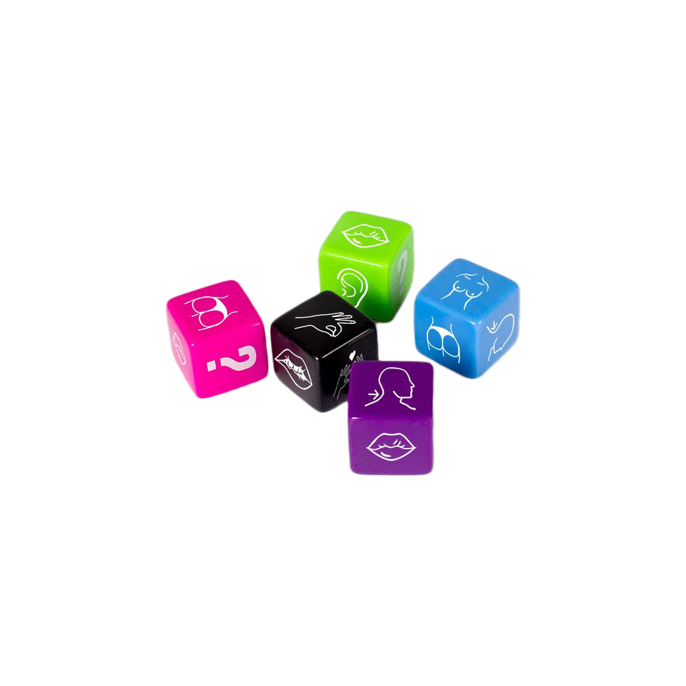 Φωτογραφία προϊόντος: Secret Play Sexy Dice Set – Σετ με 5 Ερωτικά Ζάρια