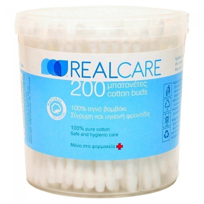 Φωτογραφία προϊόντος: REALCARE Real Care Μπατονέτες 200τμχ